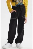 Pantalón Buzo Niño Pitillo Negro - ll