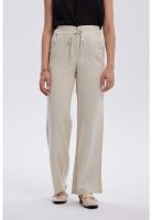 Pantalón Mujer Lino Amarra En Cintura Arena