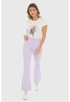 Jeans Mujer Flare Monse Lila