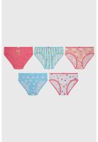 Calzón Niña Pack5 Pantaleta Full Rapport Rosado