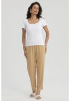 Polera Mujer Escote Cuadrado Blanco - ll