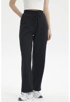 Pantalón Buzo Mujer Pitillo Negro