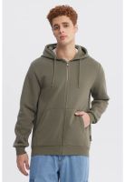 Polerón Hombre Full Zipper Basico Verde Militar