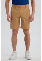 Bermuda Hombre Chino Básico Camel