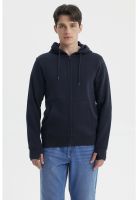 Polerón Hombre Full Zipper Azul Marino- ll