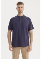 Camisa Hombre Slim Azul Marino