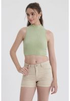 Peto Mujer Sin Costura Verde