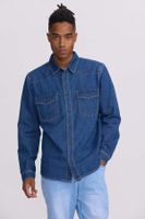Camisa Hombre Denim Colores Azul