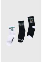 Calcetín De Vestir Niña Tripack Negro - lll