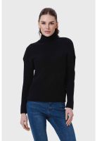 Sweater Mujer Textura Negro