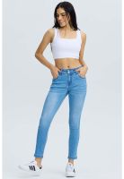 Jeans Mujer Skinny Kim Azul Claro