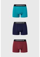 Bóxer Hombre Tripack Bamboo Burdeo