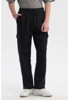 Pantalón Buzo Hombre Calce Recto Negro - Vl