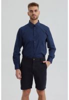 Camisa Hombre Fantasía Azul Marino