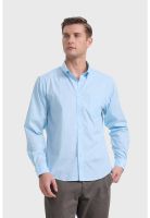 Camisa Hombre Repelente Al Agua Celeste