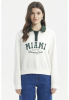 Polerón Mujer Slim Crudo - ll