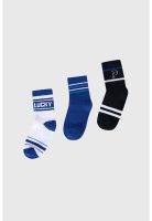 Calcetín De Vestir Niña Tripack Azul - ll