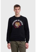 Polerón Hombre Print Negro - ll