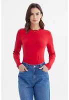 Polera Mujer Wide Leg Rojo