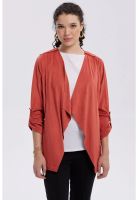 Chaqueta Mujer Antelina Terracota