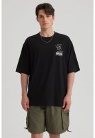 Polera Hombre Print Oversize Negro