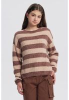Sweater Niña Slim Café - ll