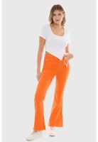 Jeans Mujer Flare Monse Naranjo