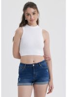 Peto Mujer Sin Costura Blanco