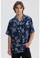 Camisa Hombre Full Rapport Azul Oscuro - ll
