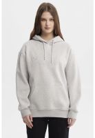 Polerón Mujer Canguro Print Gris Melange