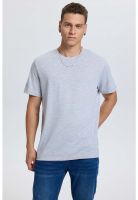 Polera Hombre Regular Fit Básica Gris Melange