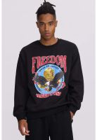 Polerón Hombre Central Print Negro