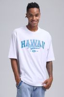 Polera Hombre Print Sport Blanco