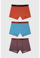 Bóxer Niño Tripack Teens Naranjo