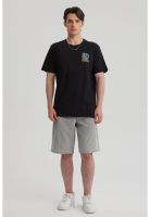 Polera Hombre Print Negro - X