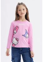 Polera Niña Hello Kitty Rosado