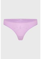 Calzón Mujer Colaless Detalle Encaje Lila