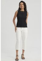 Polera Mujer Texturizada Negro