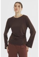 Polera Mujer Ajustado Chocolate - ll