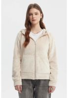 Polar Mujer Abierto Plush Beige Claro
