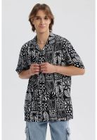 Camisa Hombre Full Rapport Negro - ll