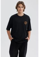 Polera Hombre Doble Print Negro - VIII