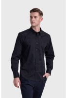 Camisa Hombre Fantasía Negro