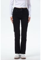 Jeans Mujer Flo Calce Recto Negro