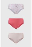 Calzón Mujer Tripack Pantaleta Blanco