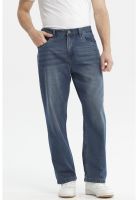 Jeans Hombre Calce Recto Lavado Azul Retro