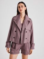 Chaqueta Básica Lino Algodón