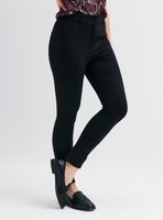 Pantalón Leggings Scuba con Cortes en Rodillas