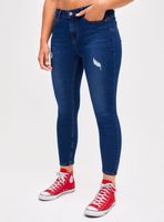 Jeans Push Up Skinny Mini Roturas 01