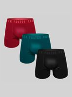 Pack 3 Bóxer Color Total Liso
